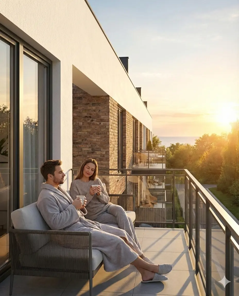 Wnętrze apartamentu - salon